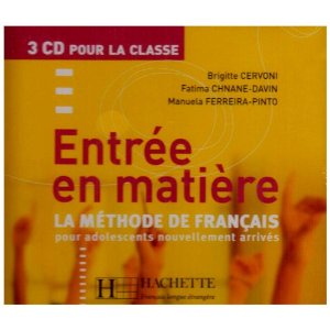 ENTREE EN MATIERE - CD AUDIO CLASSE                                                                  